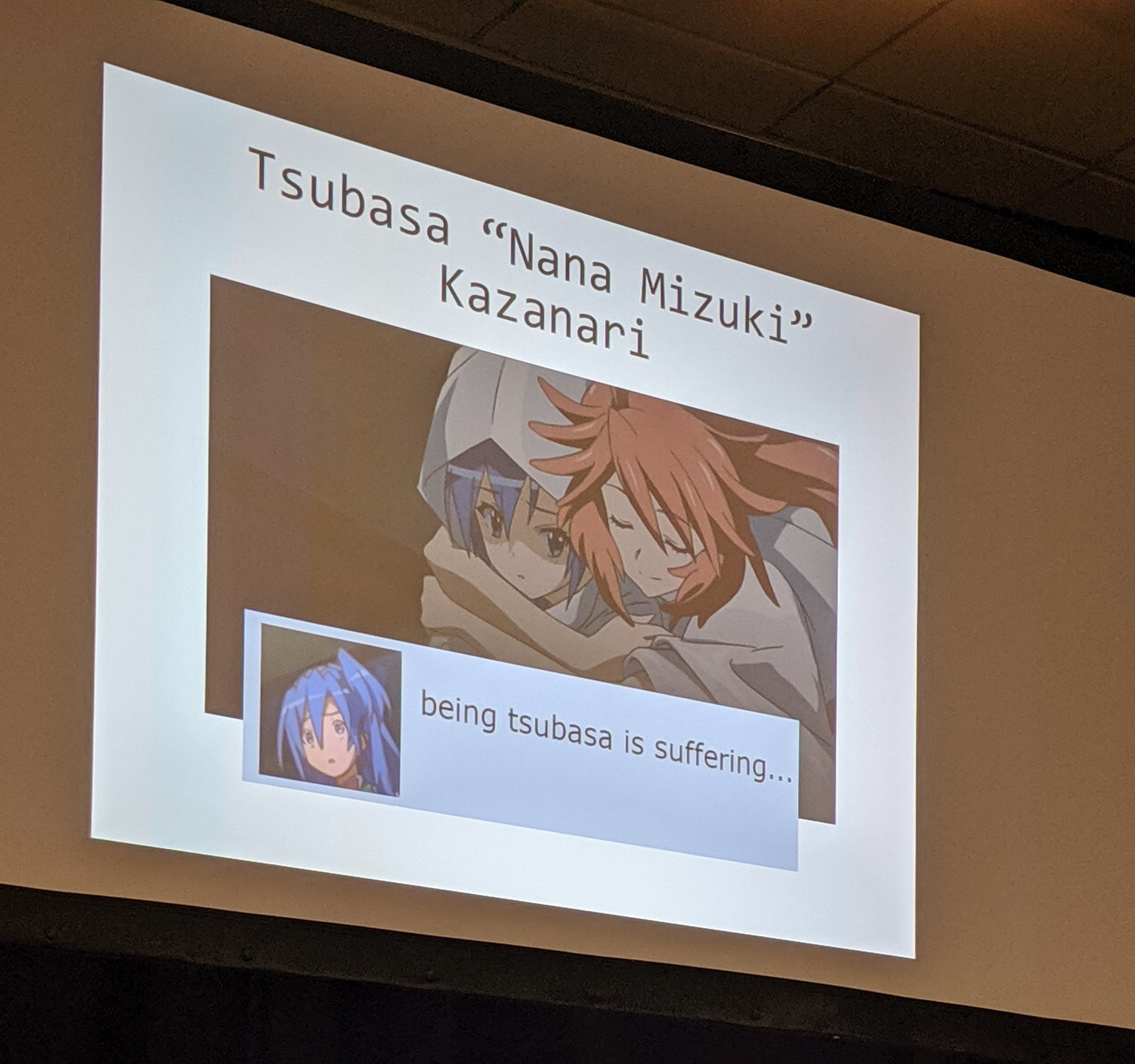 Panel Slide: Being Tsubasa is suffering